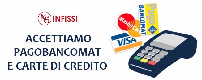 pagamenti con carte di credito